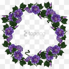Free Png Purple Flower Crown Transparent Png Image - Have A Beautiful Thursday, Png Download - purple flower crown png