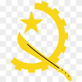 Angola Flag Symbol Png, Transparent Png - machete png