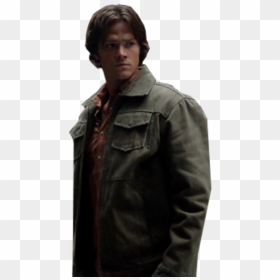 Leather Jacket, HD Png Download - dean winchester png
