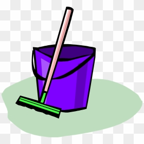 Cleaning Supplies Clip Art, HD Png Download - mop png
