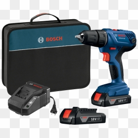 Gsr18v-190b22 18 V Compact 1/2 In - Bosch Drill Battery, HD Png Download - drill png