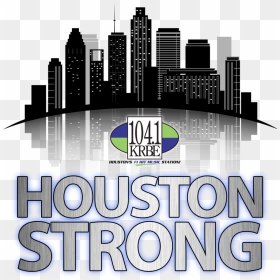 Houston Skyline Silhouette Royalty - Houston Skyline Silhouette Transparent, HD Png Download - houston skyline outline png