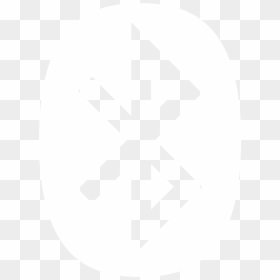 Johns Hopkins Logo White, HD Png Download - bluetooth png