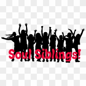 Church Silhouette Youth Group , Png Download - Kids Dancing Silhouette Png, Transparent Png - church silhouette png