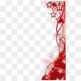 #ftestickers #christmas #decoration #border #red - Christmas Background Png Free Download, Transparent Png - christmas ornament border png