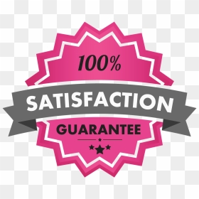 100 Satisfaction Guarantee Png, Transparent Png - satisfaction guaranteed png