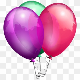 Balloon Clipart - Happy Birthday Balloons Png, Transparent Png - balloon clipart png