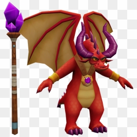 Download Zip Archive - Red Spyro, HD Png Download - spyro the dragon png