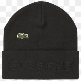 Supreme®/lacoste Beanie"  Class= - Beanie, HD Png Download - supreme hat png