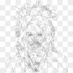 Thumb Image - Polygon Portrait Drawing, HD Png Download - polygon png