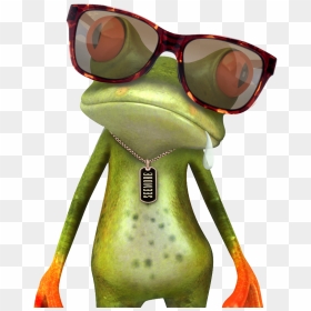 Transparent Cartoon Sunglasses Png - True Frog, Png Download - cartoon glasses png