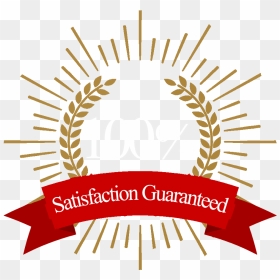 Laurels Wreath Png, Transparent Png - satisfaction guaranteed png