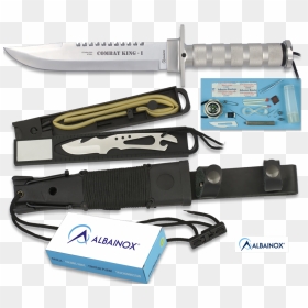 Knife Martinez Albainox Combat King I Art - Albainox Combat King 2, HD Png Download - combat knife png