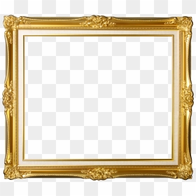 Picture, Photo Frame Png - Gold Frame Free Stock, Transparent Png - metal frame png
