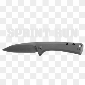 Zero Tolerance 0808blk Rexford Kvt Flipper - Utility Knife, HD Png Download - combat knife png