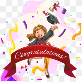 Euclidean Vector Ceremony Web Template Cartoon Hand - Clip Art Congratulations Graduation, HD Png Download - cartoon hand png