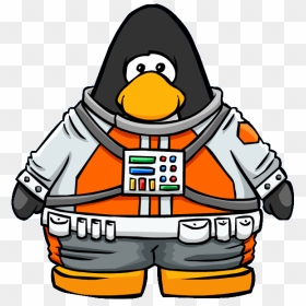 Club Penguin Wiki - Adã©lie Penguin, HD Png Download - space suit png