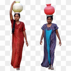 Indian People Walking Png , Png Download - Transparent Indian People Png, Png Download - woman walking png