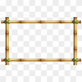 For Free Download - Bamboo Frame Clipart, HD Png Download - metal frame png