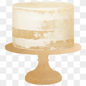 #watercolor #cake #nakedcake #rustic #wedding #anniversary - Cake, HD Png Download - rustic png