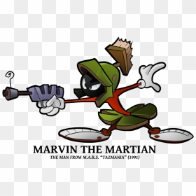 Marvin The Martian 2017 , Png Download - Marvin The Martian Taz Mania, Transparent Png - marvin the martian png