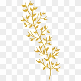 Vector Gold Leaf Png, Transparent Png - gold flakes png