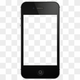 Iphone Template More - Smartphone Silhouette, HD Png Download - iphone template png