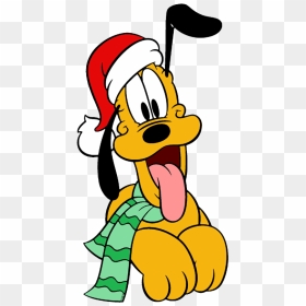 Mickey Mouse Christmas Clip Art 5 - Christmas Pluto Clipart, HD Png ...