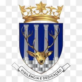 Brasão De Armas Do Comando Distrital De Évora Da Psp - Lisbon Coat Of Arms, HD Png Download - psp png