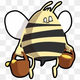 Cartoon Bee, HD Png Download - bumblebee png