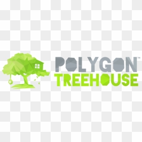 Logo Polygontreehouse Landscape - Tree, HD Png Download - polygon png