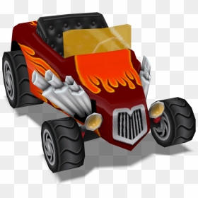 Crash Team Racing Car , Png Download - Crash Tag Team Racing Karts, Transparent Png - car crash png