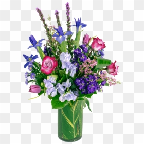 Transparent Green Flower Crown Png - Bouquet, Png Download - purple flower crown png