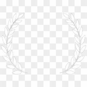 Empty Award Logo Template Logo Comments - White Laurel Wreath Png, Transparent Png - laurels png