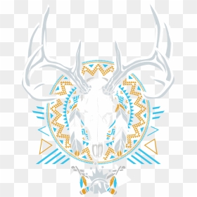 Noize Deer Skull , Png Download - Emblem, Transparent Png - deer skull png