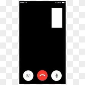 Iphone Facetime Tumblr Aesthetic Call Transparent Overl - Video Call Template Png, Png Download - iphone template png