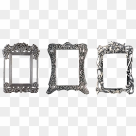 Hd Photo Frame Png, Transparent Png - metal frame png