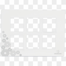 12 M Rhomb Cover Plate White Rhomb Ivy Modular Range - Ok-mebel', HD Png Download - ivy border png