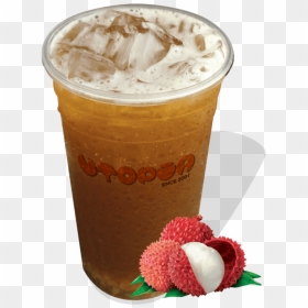 Boba Milk Tea Png - Lychee Bubble Tea, Transparent Png - bubble tea png