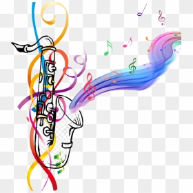 #freetoedit #music #musica #notas #notes #colorful - Logo Vector Music Png, Transparent Png - color music notes png
