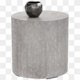 Side Table Concrete Png, Transparent Png - concrete texture png
