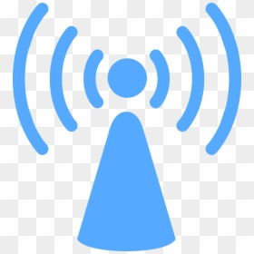 Blue Wifi Icon Transparent, HD Png Download - bluetooth png