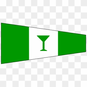 Green Pennant Png - Gin Flag, Transparent Png - pennant png