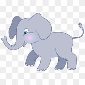 Cute Elephant Clipart, HD Png Download - elephant clipart png