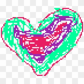 A Rainbow Heart - Heart, HD Png Download - rainbow heart png