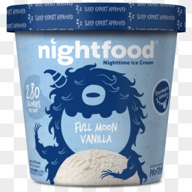 Transparent Nighttime Clipart - Nightfood Sugar Free Ice Cream, HD Png Download - crumbs png