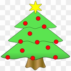 Christmas Tree Clipart Outline - Christmas Tree Stuff Clipart, HD Png Download - tree outline png