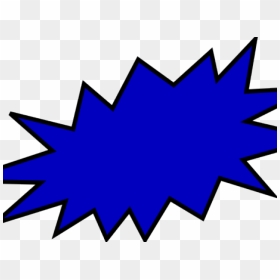 Blue Clipart Explosion , Png Download - Blue Burst Explosion Png, Transparent Png - blue explosion png