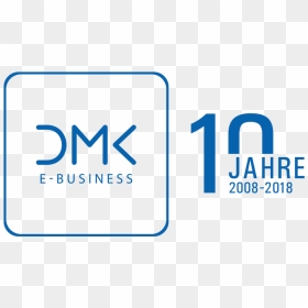 Logo 10 Jahre Dmk E-business Gmbh - Graphic Design, HD Png Download - machete png