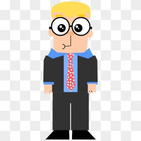 Cartoon Guy With Glasses Clip Arts - Cartoon People With Glasses, HD Png Download - cartoon glasses png